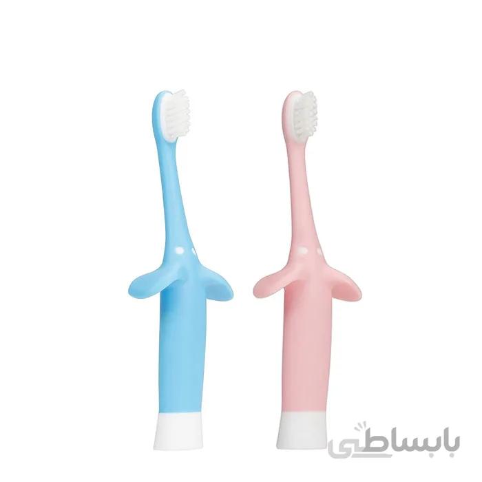 مسواک آموزشی (0 تا 3 سال) دکتر براونز (اورجینال)