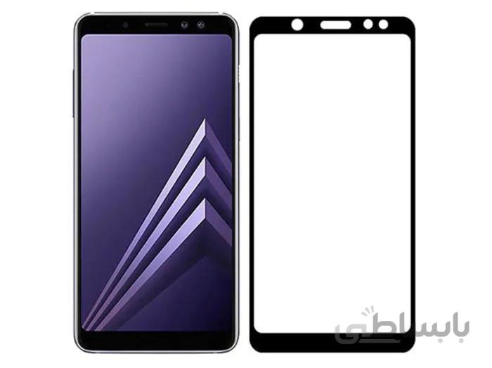 گلس محافظ صفحه نمایش فول سرامیکی سامسونگ مدل Galaxy A6 Plus