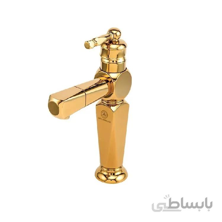 شیر روشویی ارس طلایی قهرمان ا Aras Gold