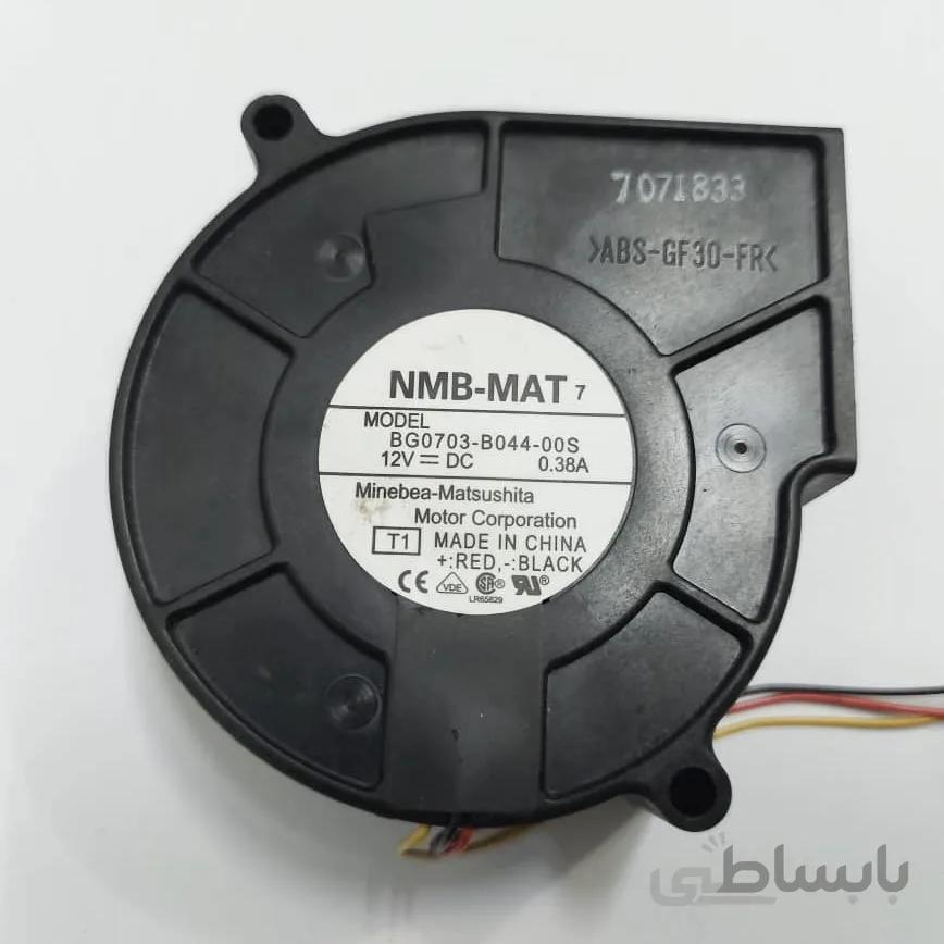 فن حلزونی 75*75*30 میلیمتر 12 ولت 0.38 آمپر هیتاچی ED-X30 ویدئو پروژکتور