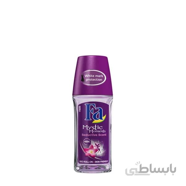 مام ضدتعریق فا ۵۰ میل – همراه با محافظت ۴۸ ساعته از رایحه فریبنده – Fa mystic moments – seductive scent