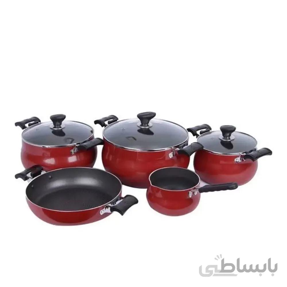سرویس پخت و پز 8 پارچه عروس مدل مرجان
