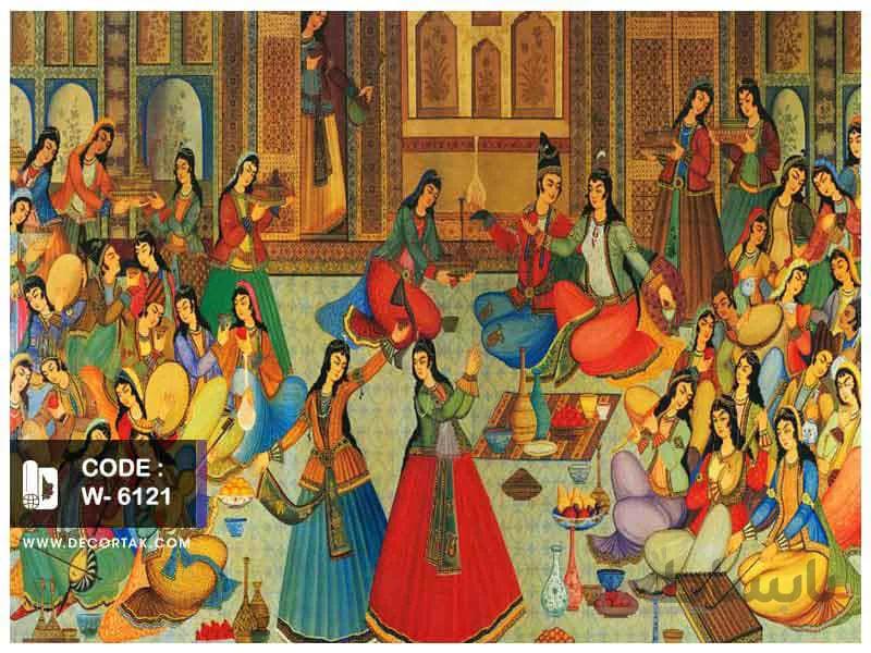 پوستر دیواری نقاشی کد W-6121