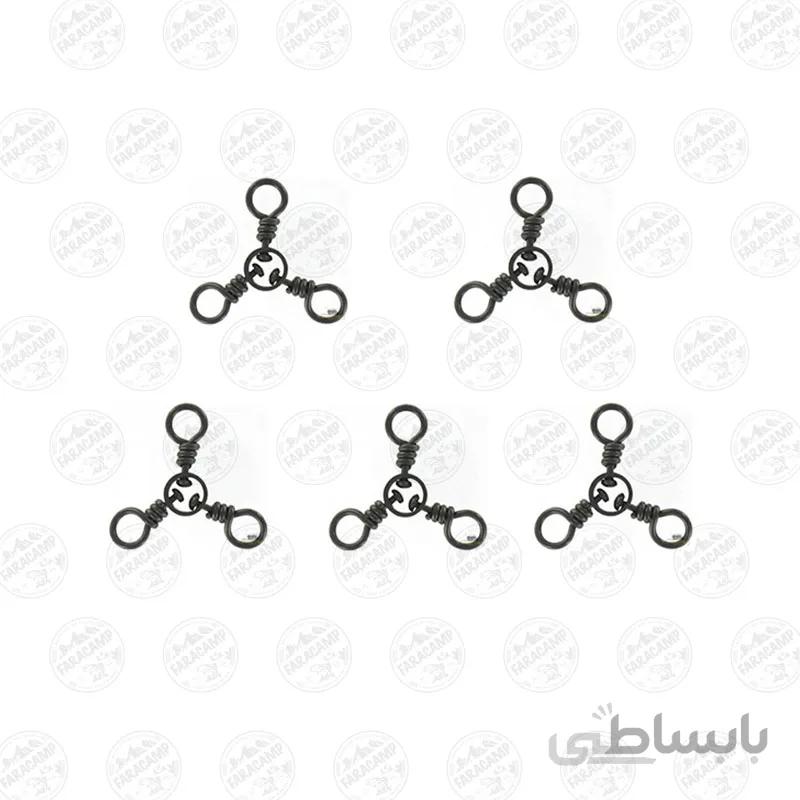 هرزگرد ۳ راهی ماهیگیری سایز ۹ بسته ۵ عددی