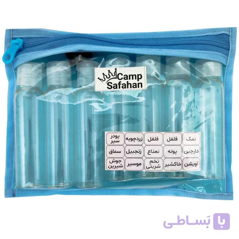 نظم دهنده سفری صفاهان کمپ مدل جا ادویه کد SC-L7000 بسته 7 عددی — تصویر 1