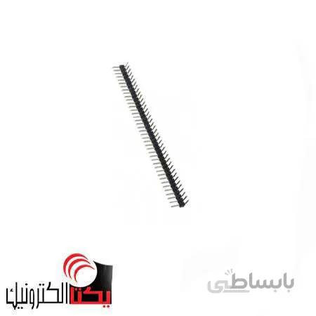پین هدر نری رایت 1.27 میلیمتر 40*1 پین