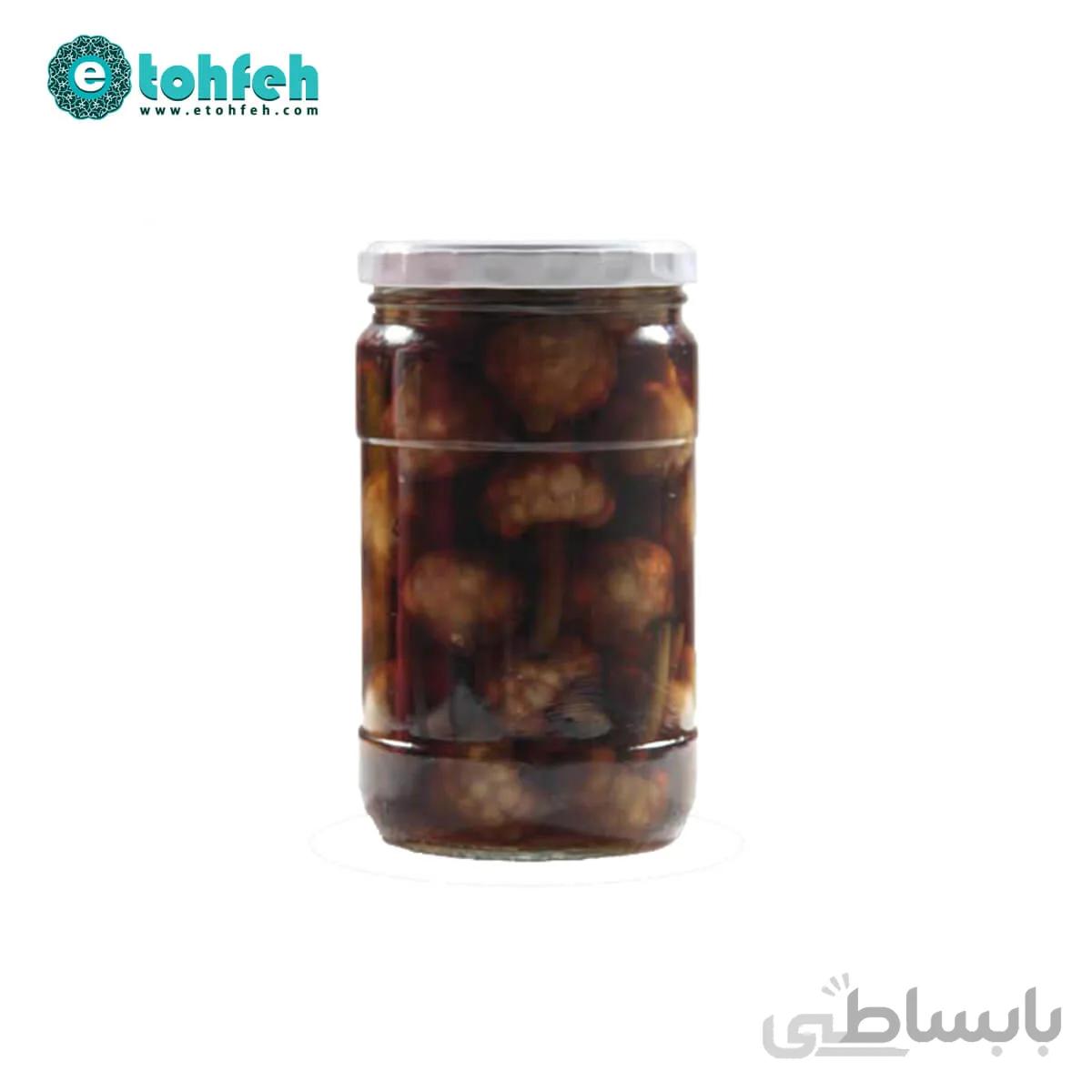 ترشی گل سیر شیشه ای