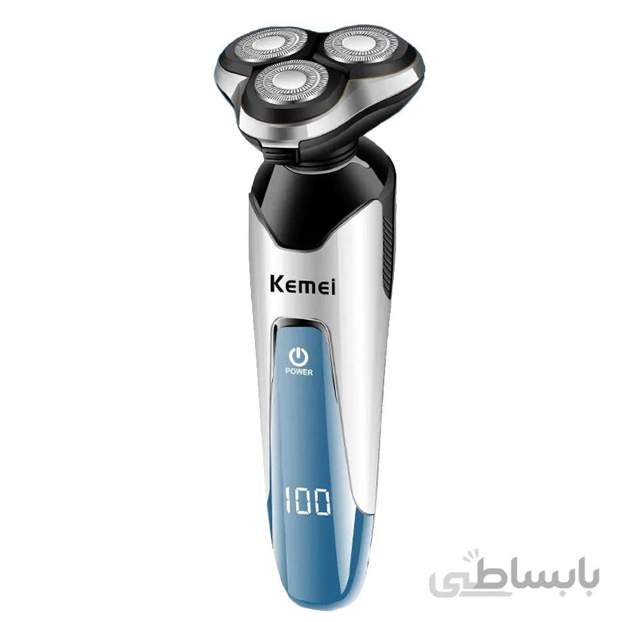 ماشین اصلاح موی صورت کیمی مدل KM-5390 ا Kemei KM-5390 4 in 1 Professional Electric Shaver