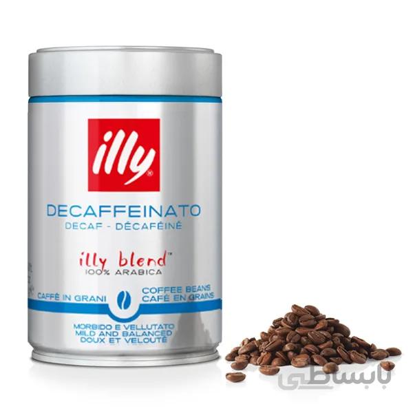 دان قهوه بدون كافئین ایلی 250 گرم ا illy Decaffeinated coffee beans 250 gr