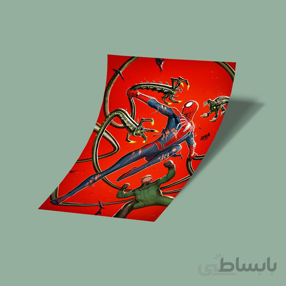 استیکر Spider Man 1