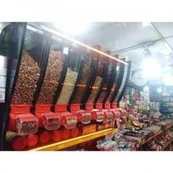 قفسه آجیل خشکبار چهار مخزن