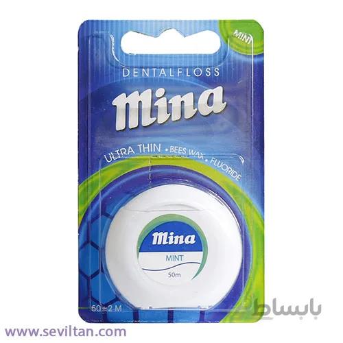 نخ دندان طعم دار مینا MINA