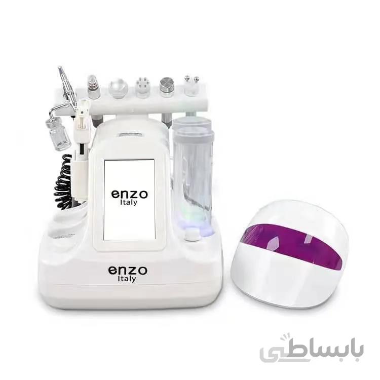 دستگاه آکوافیشیال ۸ کاره برند انزوایتالیا ۸ In 1 Hydra Dermabrasion enzo Italy
