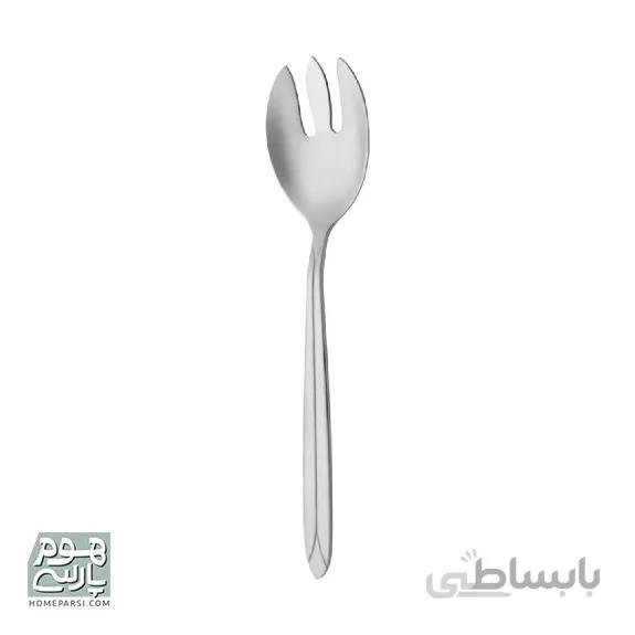 چنگال سرو سالاد ناب استیل مدل پالرمو