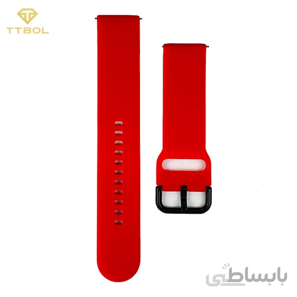 بند سیلیکونی ساعت هوشمند سایز 22 کد 54