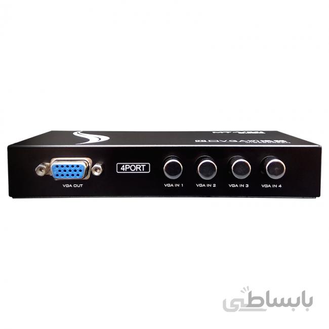 مانیتور سوئیچ 4 پورت دستی