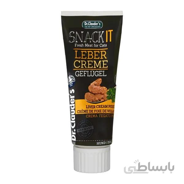 اسنک خمیری گربه دکتر کلودرز با طعم جگر مرغ DR.CLAUDERS Snack IT Liver Poultry