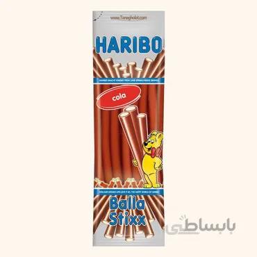 پاستیل هاریبو مدل شلنگی مغزدار با طعم کولا