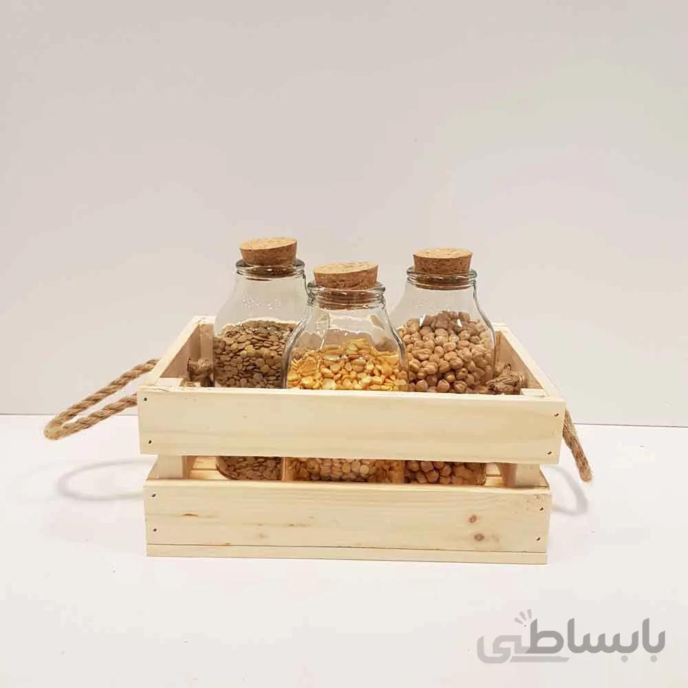 جعبه چوبی متوسط