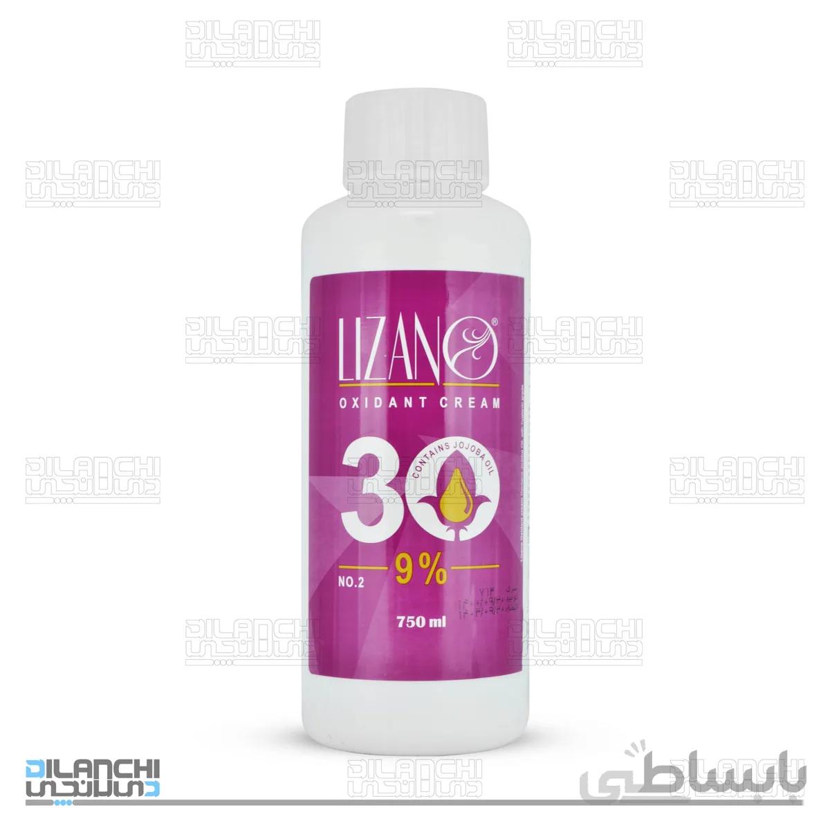اکسیدان لیزانو مدل 30 نه درصد حجم 750 میلی لیتر