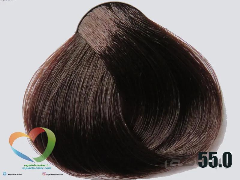 رنگ موی اچ اس لاین قهوه‌ای روشن اکسترا 55.0 - ECHOSLINE COLOR Light Chestnut Extra