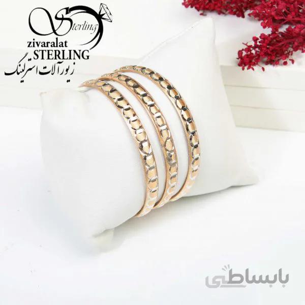 النگو طرح طلا مدل بیضی