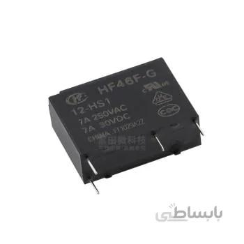 رله پکیجی 24 ولت 7 آمپری برند HF مدل 24-HS1T