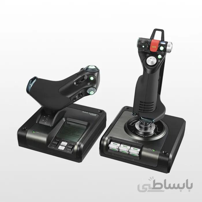 کنترلر بازی سیستم پرواز لاجیتک Logitech G X52 Professional HOTAS