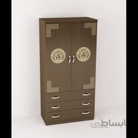 کمد 2 درب 3 کشو طبقه ای
