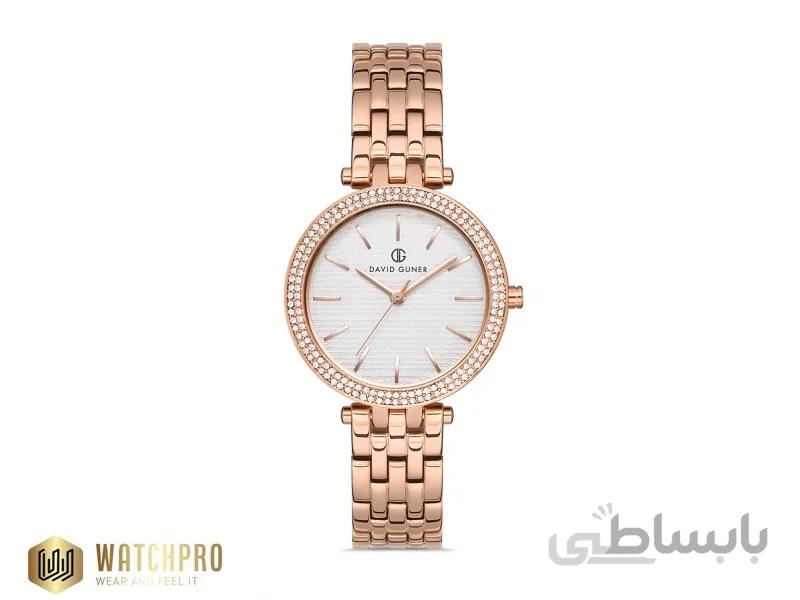 ساعت مچی زنانه دیوید گانر مدل DG-8162LA-C1