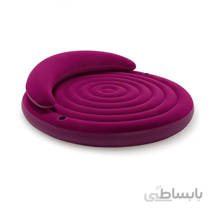 تشک بادی دو نفره گرد اینتکس ا کدکالا 3787