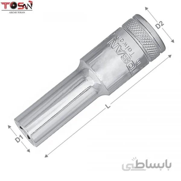 بکس بلند E12 درایو 1/2 اینچ