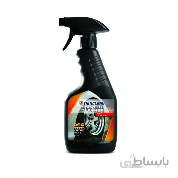 اسپری تمیزکننده رینگ خودرو تام کلین مدل TC-DW480Y32 حجم 480 میلی لیتر