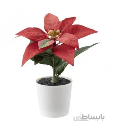 گل کریسمس ایکیا مدل FEJKA رنگ قرمز
