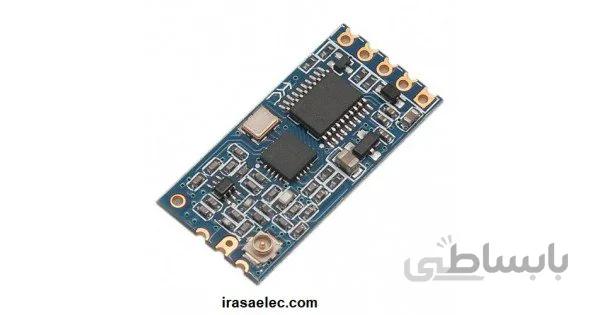 ماژول ترنسیور وایرلس HC-12 دارای فرکانس 433MHz و چیپ SI4463