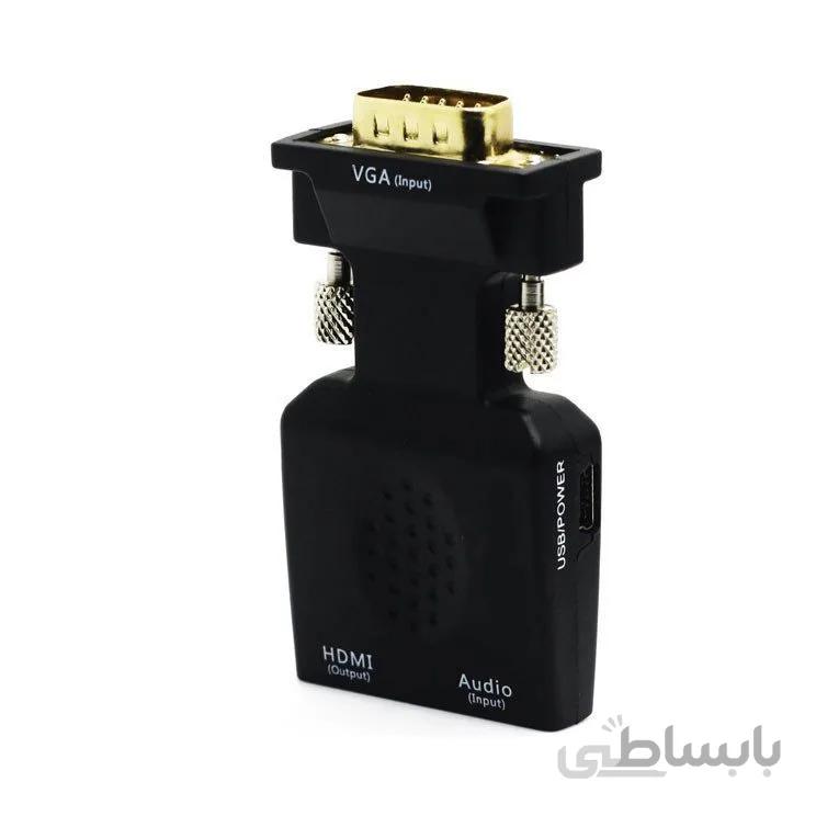تبدیل VGA به HDMI ونتولینک با خروجی صدا