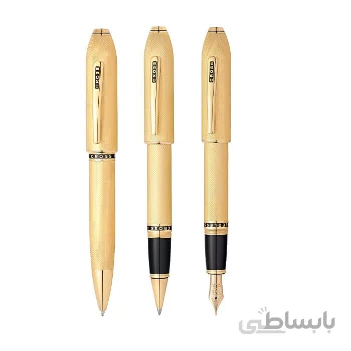 ست خودکار، روان نویس و خودنویس کراس مدل 125 Peerless