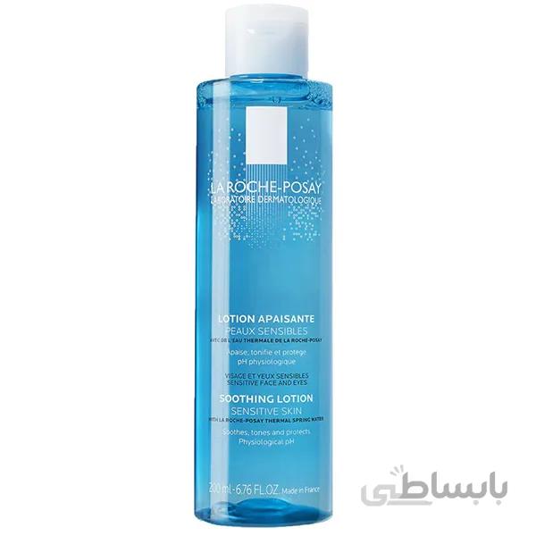تونر فیزیولوژیکال التیام بخش لاروش پوزای مناسب پوستهای حساس حجم 200 میل ا La Roche-Posay Physiological Soothing Toner 200ml
