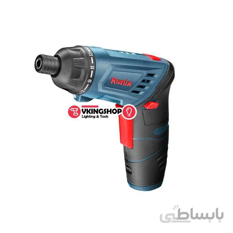 پیچ گوشتی شارژی رونیکس کد 8530 ا Ronix cordless screwdriver code 8530