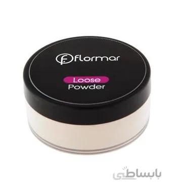 پودر فیکس (بیک) اینویزیبل لوسه فلورمار حجم 18 میل ا invisible loose powder flormar