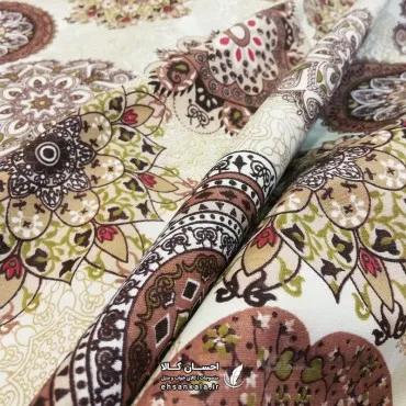 پارچه ملحفه طوبی طرح طلا