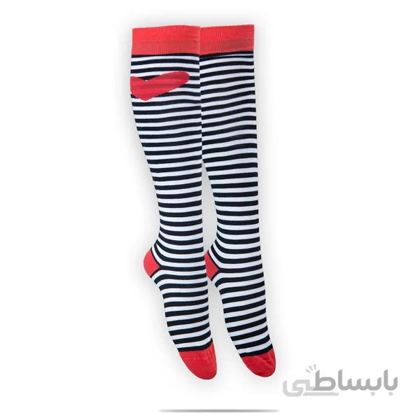 جدیدترین جوراب فانتزی بلند زنانه و دخترانه کد ph74