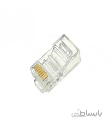 سوکت Cat6 AMP ا Amp Cat6 UTP Modular Plug (100Pcs)