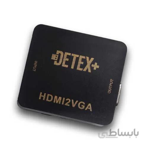 تبدیل HDMI به VGA مدل +DETEX
