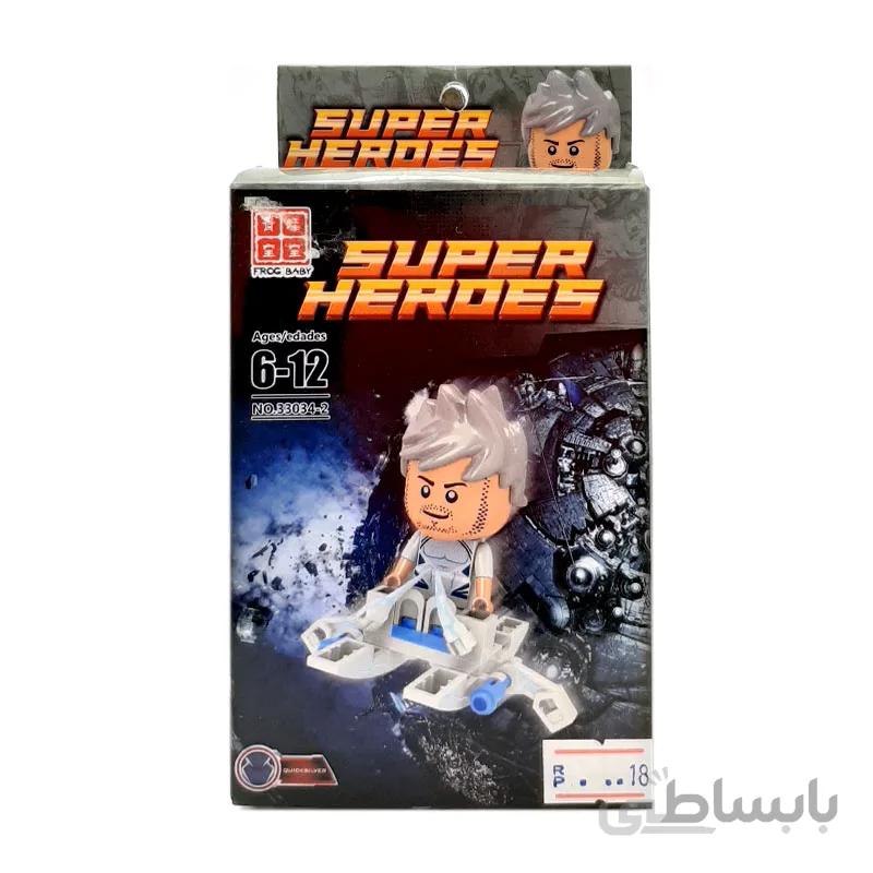ساختنی سری SUPER HEROES مدل Quick Silver دارای 30 تکه کد 33034-2