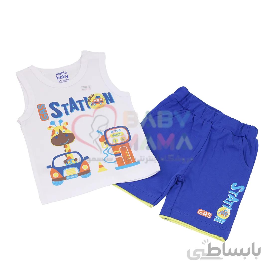 تاپ شلوارک mahta baby مدل station