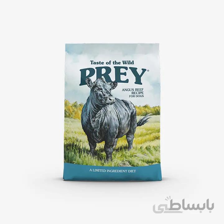 غذای خشک سگ بالغ Prey Angus Beef برند Taste of the wild