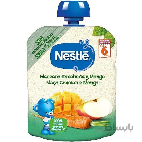 پوره ساندیسی سیب هویج و انبه نستله Nestle