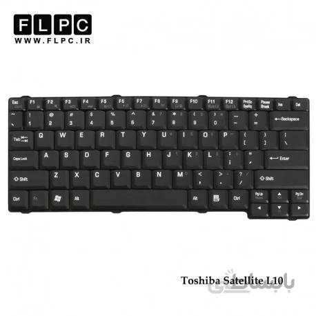 کیبورد لپ تاپ توشیبا Toshiba Satellite L10 Laptop Keyboard مشکی-با پیچ