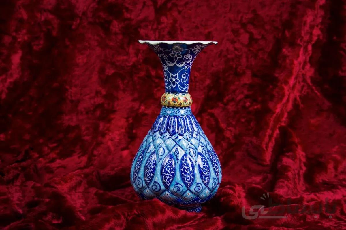 گلدان میناکاری کد 71